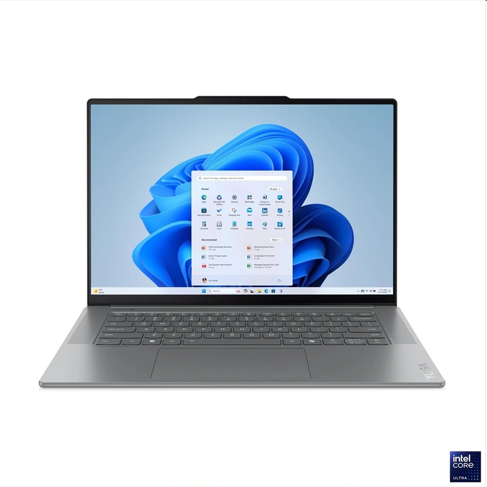 Lenovo Yoga Slim 7 laptop 15,3  2880x1800 Intel Core Ultra 7 258V 32GB 1TB Win1 fotó, illusztráció : 83HM006KHV
