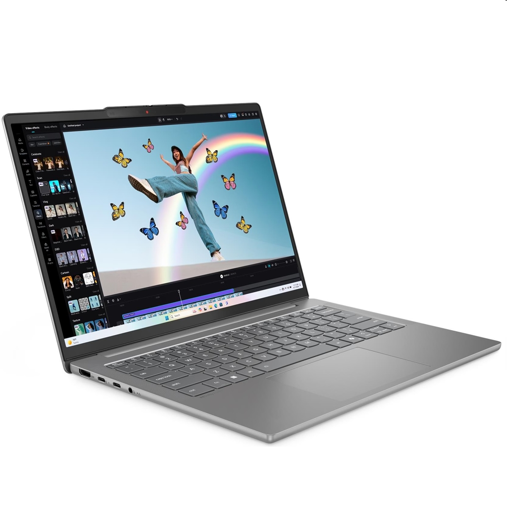 LENOVO IdeaPad Slim laptop 14  1920x1200 AMD Ryzen 7 8845HS 32GB 1TB  NoOS fotó, illusztráció : 83HV003QHV