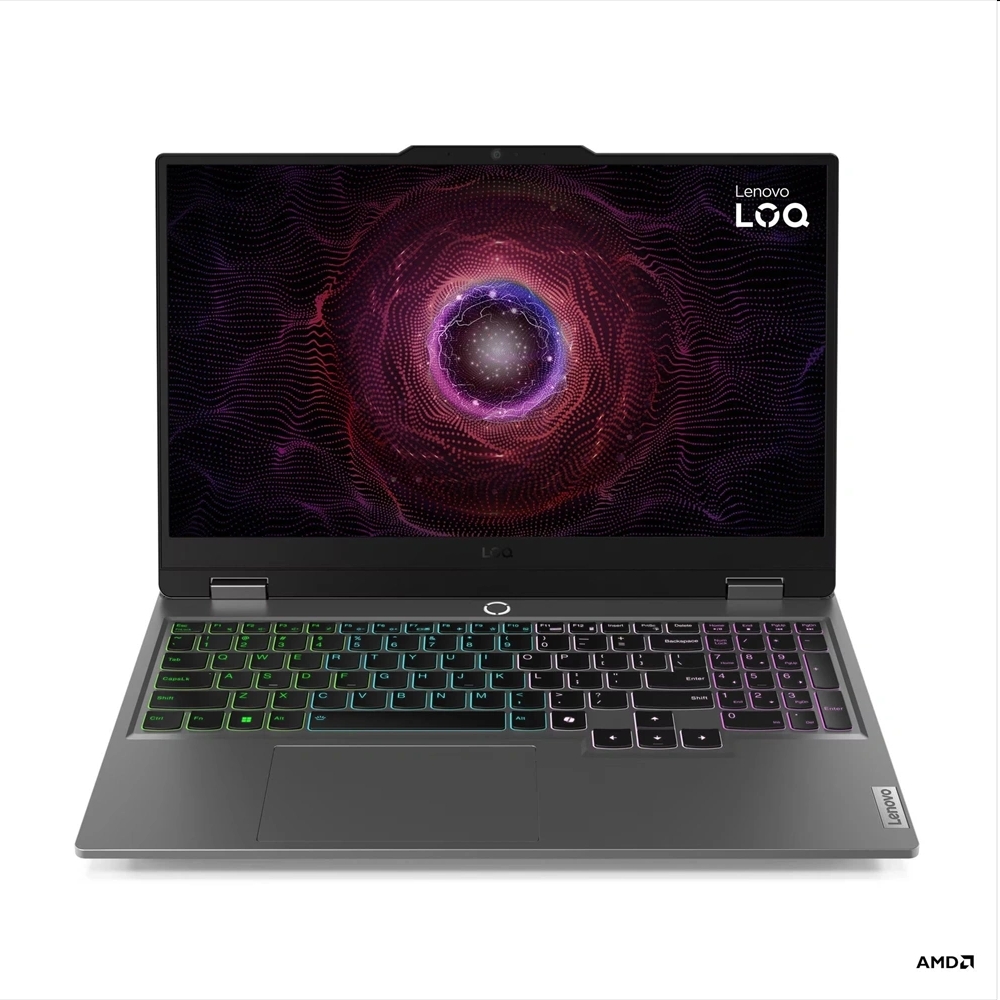 Lenovo LOQ laptop 15,6  1920x1080 AMD Ryzen 5 7235HS 24GB 1TB FreeDOS fotó, illusztráció : 83JC00ACHV