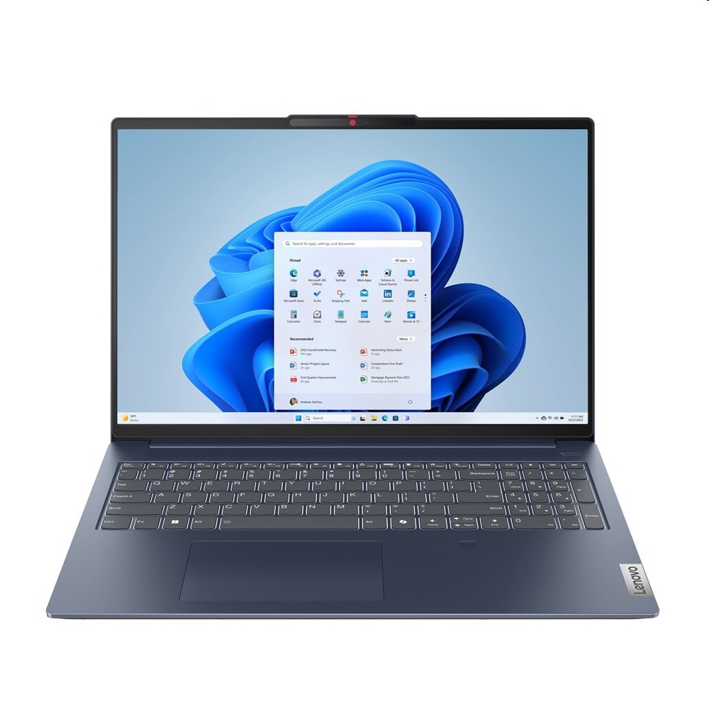 LENOVO IdeaPad Slim laptop 16  1920x1200 Ryzen 5 7533HS 16GB 1TB Win11 fotó, illusztráció : 83K8004BHV