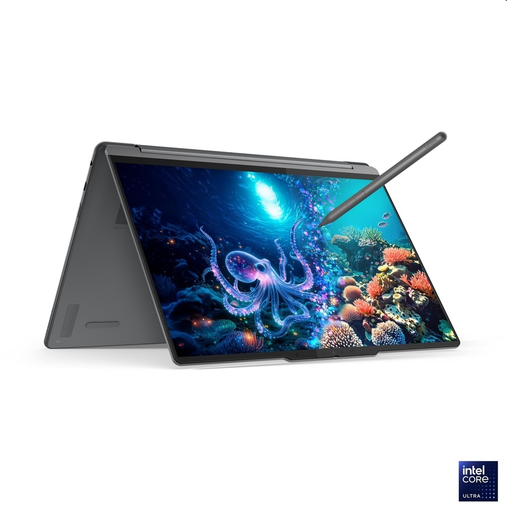 LENOVO Yoga 9 laptop 14  2880 x 1800 Intel Core Ultra 7 258V 32GB 1TB  Win11 Pr fotó, illusztráció : 83LC001QHV