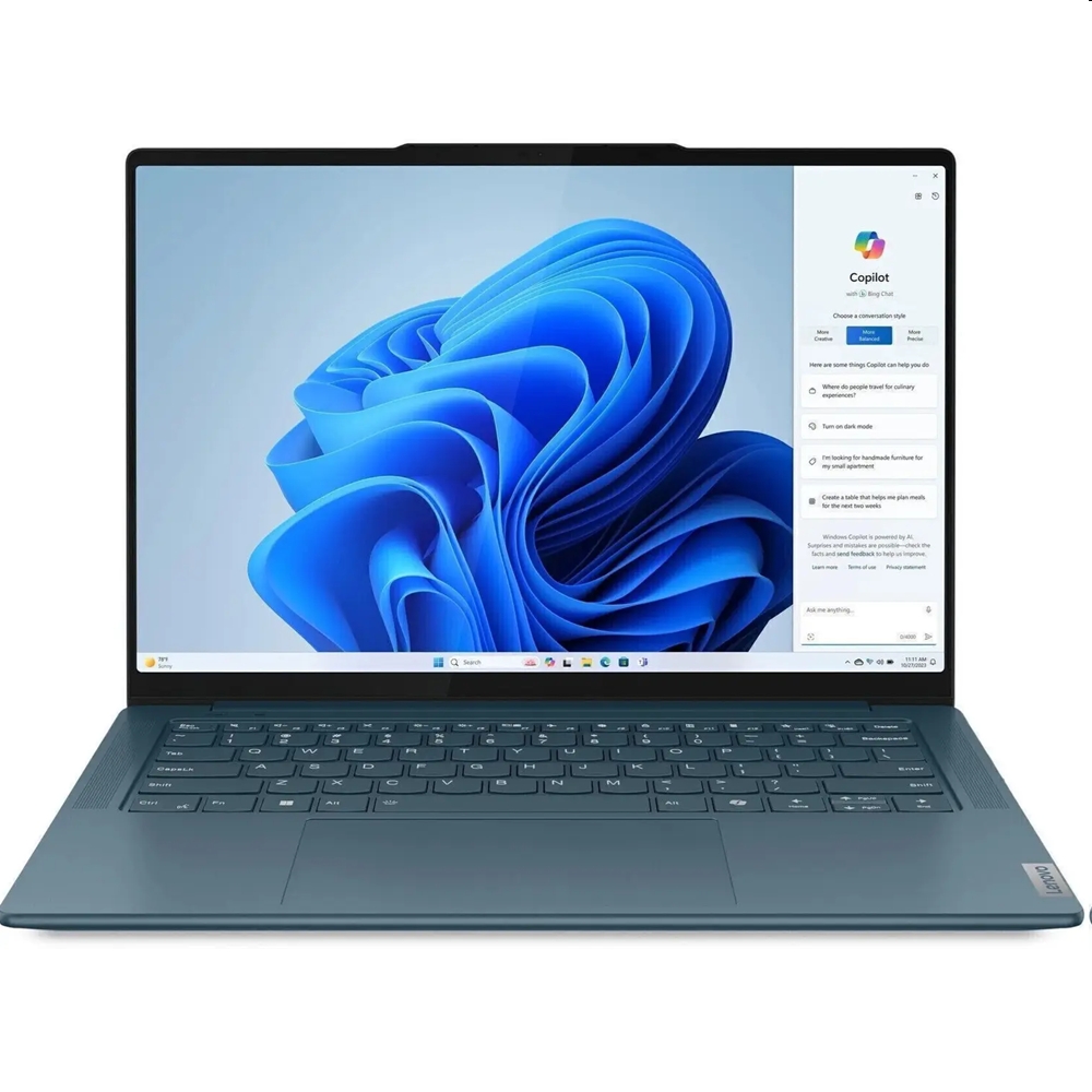 Lenovo Yoga Slim 7 laptop 14  1920x1200 AMD Ryzen 5 430 16GB 512GB Win11 fotó, illusztráció : 83QS002AHV