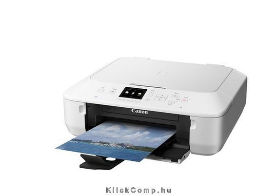 Canon Pixma MG5550 fehér wireless színes tintasugars multifunkciós nyomtató fotó, illusztráció : 8580B025AA