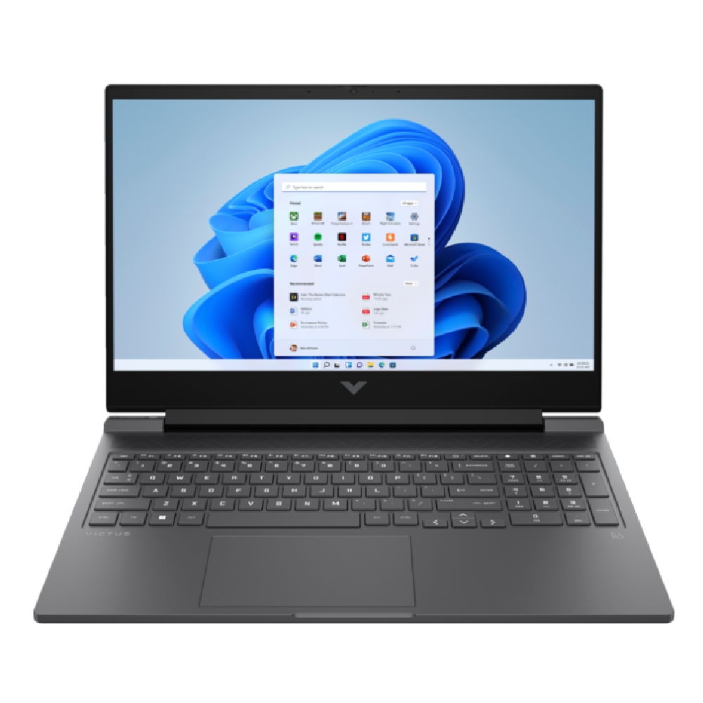 HP Victus laptop 16  FHD R5-7640Hs 32GB 1TB RTX4050 W11 ezüst HP Victus 16-s000 fotó, illusztráció : 8C2X0EA