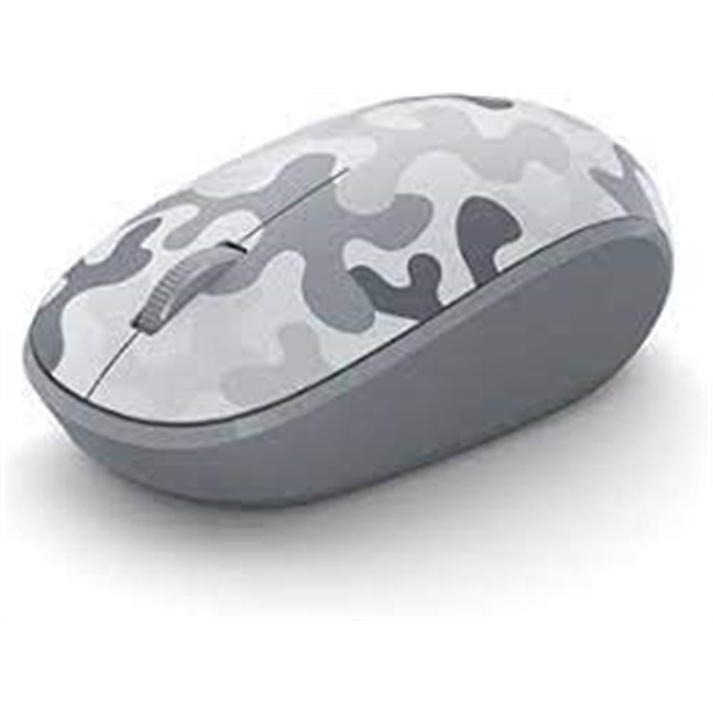 Vezetéknélküli egér Microsoft Mouse Camo fehér fotó, illusztráció : 8KX-00008