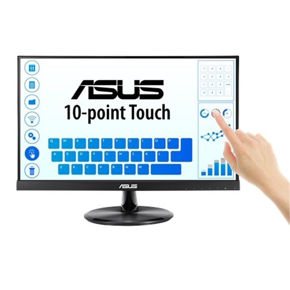 Monitor 21,5  1920x1080 IPS VGA HDMI DP Asus VT229H fotó, illusztráció : 90LM0490-B01170