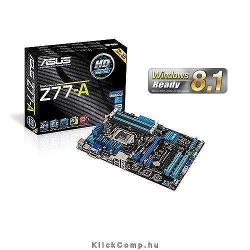 ASUS Z77-A Intel Z77 LGA1155 ATX alaplap fotó, illusztráció : 90MB0FH0-M0EAY0
