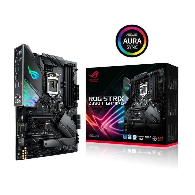 Alaplap Z390 LGA1151 ATX ASUS ROG STRIX Z390-F GAMING fotó, illusztráció : 90MB0YG0-M0EAY0