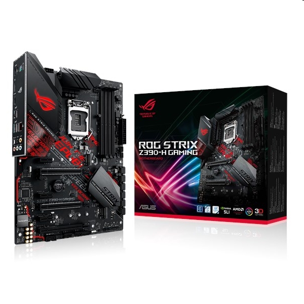 Alaplap Z390 LGA1151 ATX ASUS ROG STRIX Z390-H GAMING fotó, illusztráció : 90MB0YU0-M0EAY0