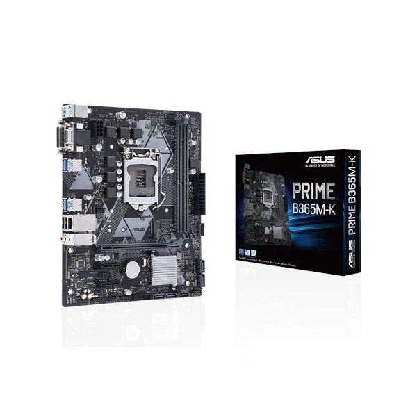 Alaplap B365 LGA1151 mATX ASUS PRIME B365M-K fotó, illusztráció : 90MB10M0-M0EAY0