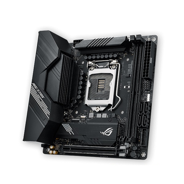 Alaplap H470 LGA1200 ASUS ROG STRIX H470-I GAMING mini-ITX fotó, illusztráció : 90MB12U0-M0EAY0