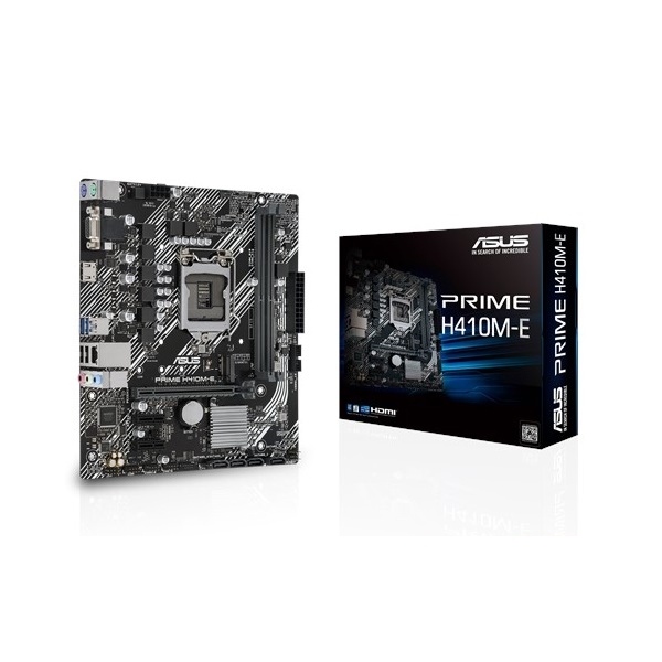 Alaplap H410 LGA1200 mATX ASUS PRIME H410M-E fotó, illusztráció : 90MB13H0-M0EAY0