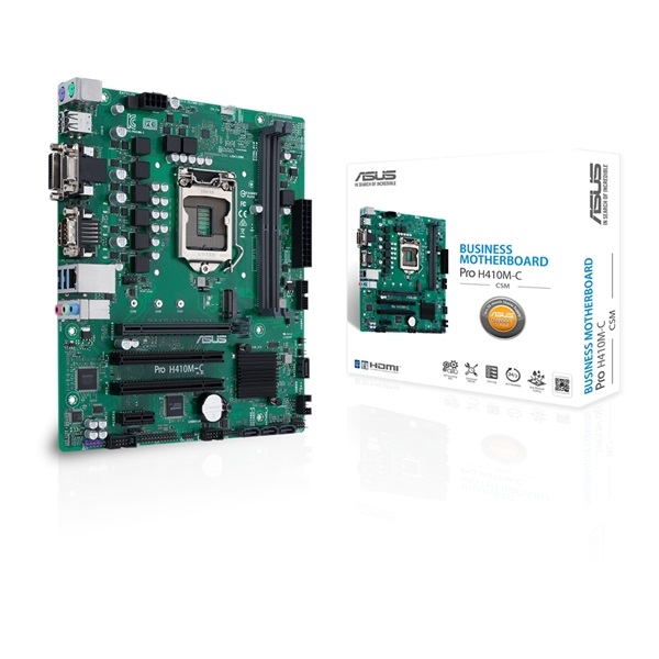 Alaplap B460 LGA1200 ASUS PRO B460M-C/CSM mATX fotó, illusztráció : 90MB13S0-M0EAYC