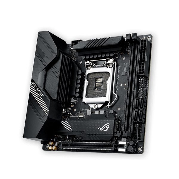 Alaplap B460 LGA1200 ASUS ROG STRIX B460-I GAMING mini-ITX fotó, illusztráció : 90MB13X0-M0EAY0