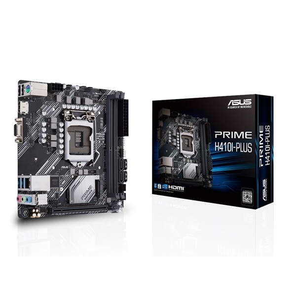 Alaplap H410 LGA1200 mini-ITX ASUS PRIME H410I-PLUS fotó, illusztráció : 90MB14W0-M0EAY0