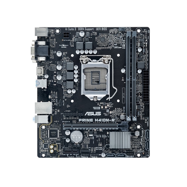 Alaplap H410 LGA1200 mATX ASUS PRIME H410M-R-SI fotó, illusztráció : 90MB1520-M0ECY0