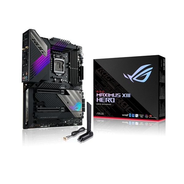 Alaplap Z590 LGA1200 ASUS ROG MAXIMUS XIII HERO ATX fotó, illusztráció : 90MB15X0-M0EAY0