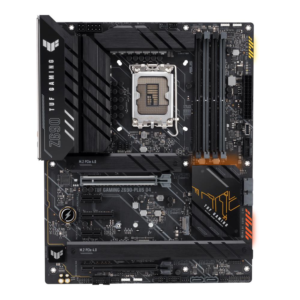 Alaplap Z690 LGA1700 4xDDR4 Asus TUF Gaming Z690-PLUS D4 ATX fotó, illusztráció : 90MB18U0-M0EAY0