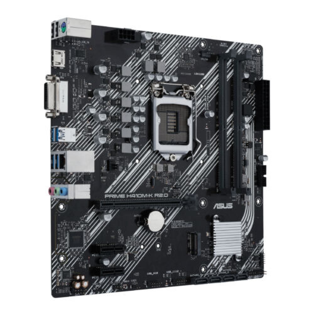 Alaplap H470 LGA1200 2xDDR4 Asus PRIME H410M-K R2.0 mATX fotó, illusztráció : 90MB1A70-M0EAY0