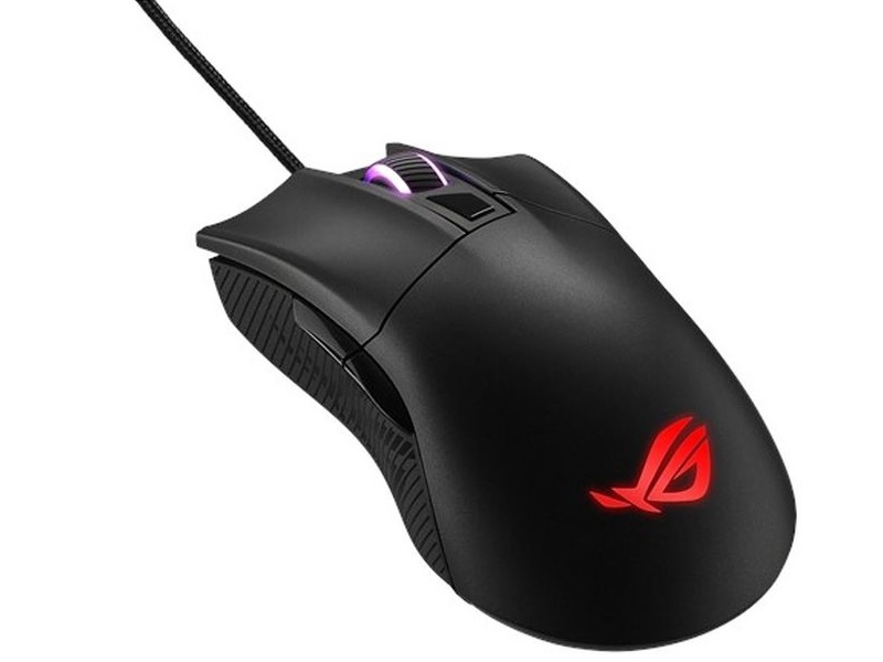 Vezetéknélküli gamer egér Asus ROG Strix Carry fekete fotó, illusztráció : 90MP01B0-B0UA00