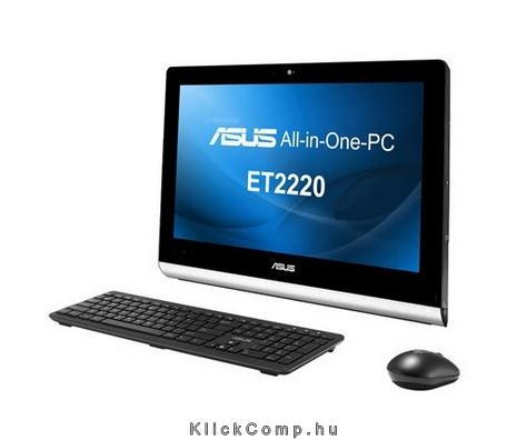 ASUS ET2220IUTI-B067K Intel Fekete Multi touch All In One asztali PC fotó, illusztráció : 90PT00G1001730Q