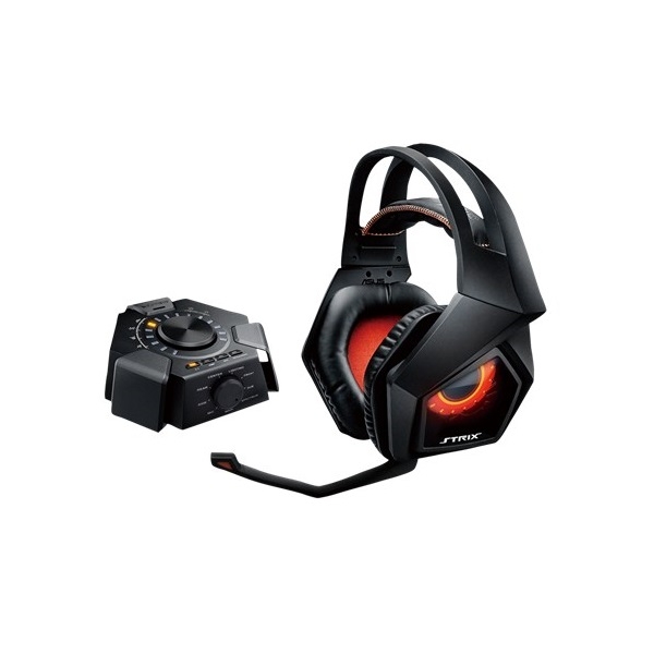 Gamer headset ASUS STRIX 7.1 füles fotó, illusztráció : 90YH0091-M8UA00