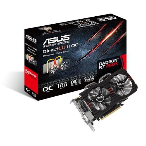 ASUS R7260X-DC2OC-IGD5 videókártya - Már nem forgalmazott termék fotó, illusztráció : 90YV0523-M0NA00