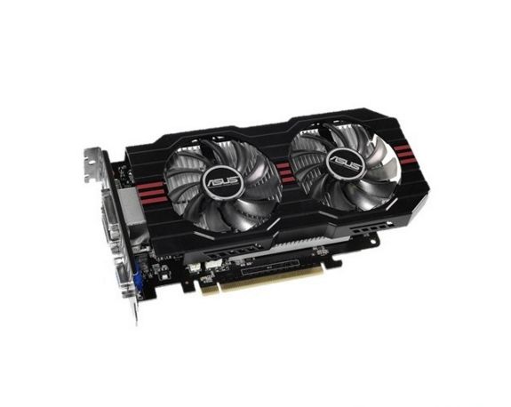 VGA nVidia GTX750TI 2GB GDDR5 128bit PCIe videokártya ASUS GTX750TI-OC-2GD5 fotó, illusztráció : 90YV05J0-MONA00
