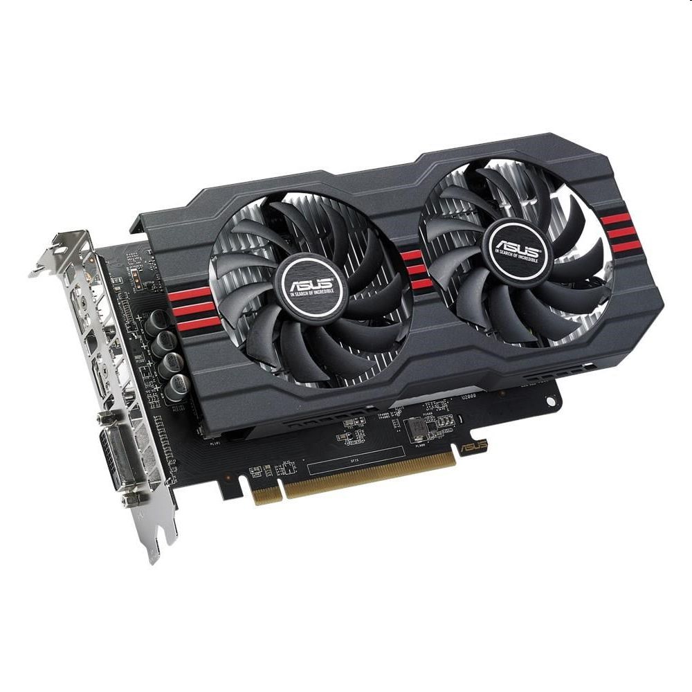 VGA RX560 2GB GDDR5 128bit PCI-E AMD videokártya ASUS RX560-O2G fotó, illusztráció : 90YV0AH2-M0NA00