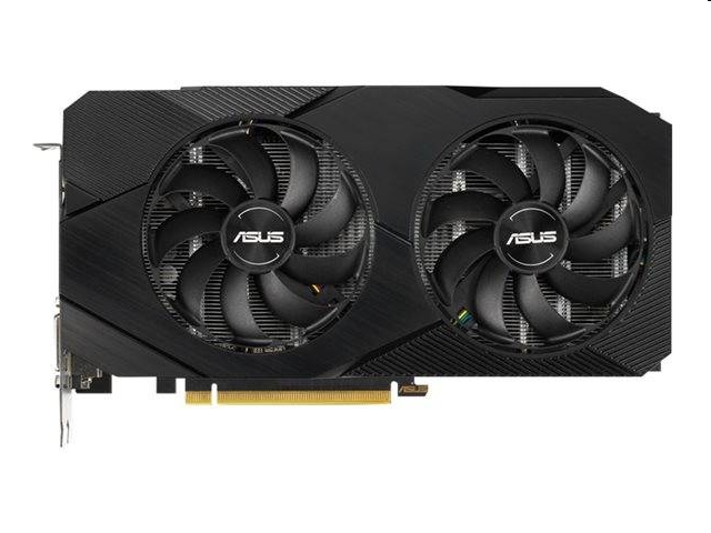 VGA GTX1660 192bit PCIe ASUS DUAL-GTX1660-6G-EVO nVidia 6GB GDDR5 videókártya fotó, illusztráció : 90YV0D14-M0NA00