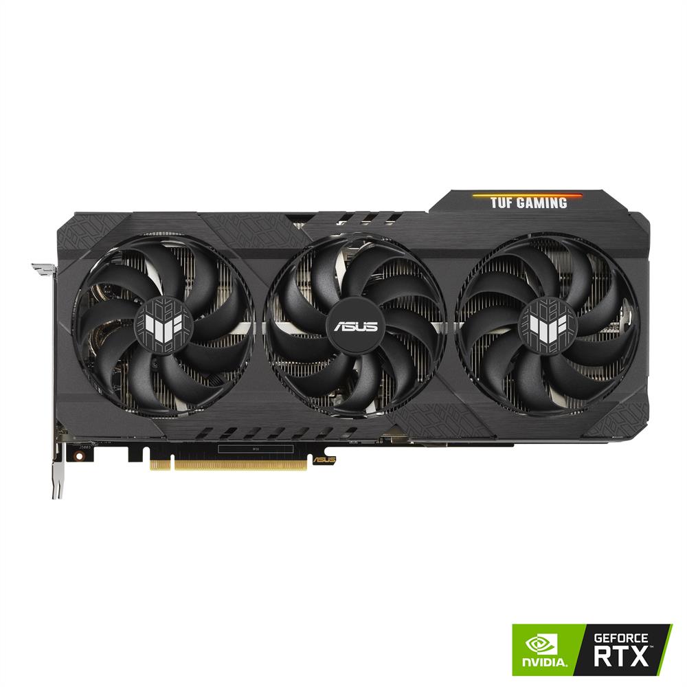 VGA RTX3080 12GB GDDR6X 384bit PCIe ASUS TUF-RTX3080-O12G-GAMING nVidia videoká fotó, illusztráció : 90YV0FB8-M0NM00