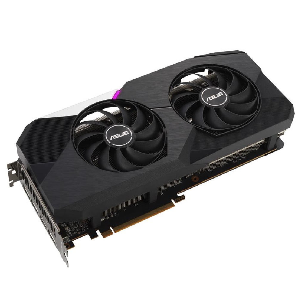 VGA RX6700XT 12GB GDDR6 192bit PCIe Asus AMD Radeon RX6700XT DUAL videokártya fotó, illusztráció : 90YV0G83-M0NA00