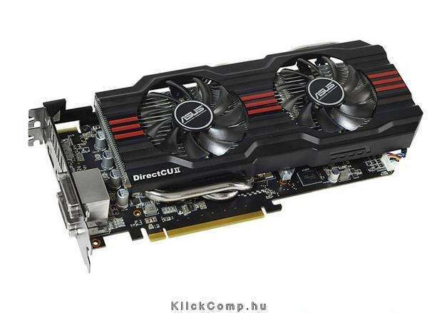 ASUS HD7870-DC2TG-2GD5-V2 AMD GDDR5 2GB 256bit PCIe videokártya fotó, illusztráció : 90-C1CS52-S0UAY0BZ