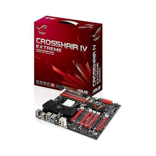 ASUS Crosshair IV EXTREME AMD 890FX/SB580 SocketAM3 eATX alaplap fotó, illusztráció : 90-C3CHD0-S0UAYUYZ