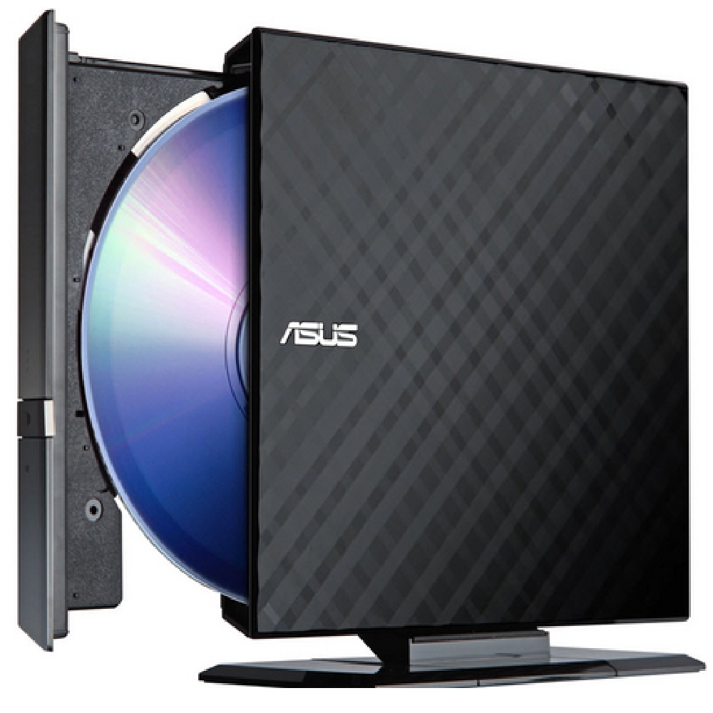 DVD író USB ASUS SDRW-08D2S-U LITE/BLK/G/AS fekete fotó, illusztráció : 90-DQ0435-UA221KZ