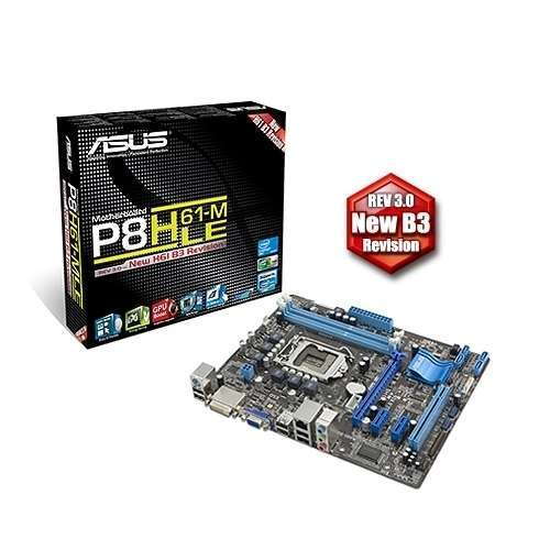 ASUS P8H61-M LE Intel H61 LGA1155 mATX alaplap 36 hónap fotó, illusztráció : 90-MIBF60-G0EAY00Z