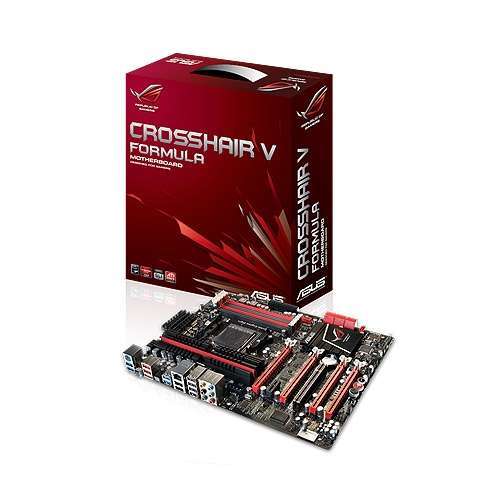 ASUS Crosshair V FORMULA/THUNDERBOLT AMD 990FX/SB950 SocketAM3+ ATX alaplap fotó, illusztráció : 90-MIBFM1-G0EAY00Z