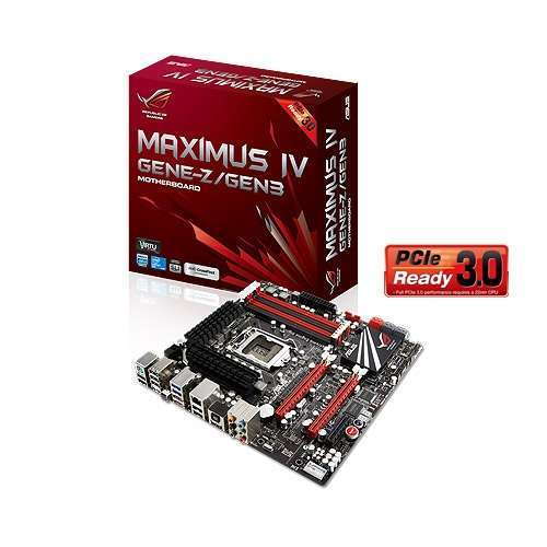 ASUS MAXIMUS IV GENE-Z/GEN3 Intel Z68 LGA1155 mATX alaplap 3 év fotó, illusztráció : 90-MIBHL0-G0EAY00Z