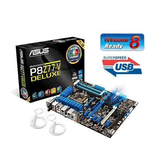 ASUS P8Z77-V DELUXE Intel Z77 LGA1155 ATX alaplap 36 hónap fotó, illusztráció : 90-MIBHR0-G0EAY0KZ