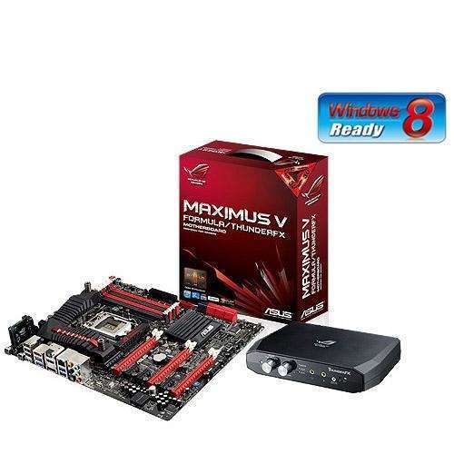ASUS MAXIMUS V FORMULA/THUNDERFX Intel Z77 LGA1155 ATX alaplap fotó, illusztráció : 90-MIBII1-G0EAY0VZ