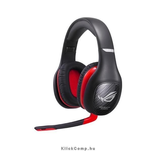 Headset ASUS Vulcan -ANC Fekete Jack adaptív zajszűrős fotó, illusztráció : 90-YAHI4110-UA00-