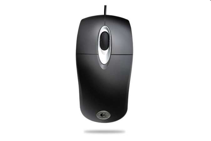 RX300 Premium Optical Mouse Black USB to PS/2 LOEM fotó, illusztráció : 910-000429