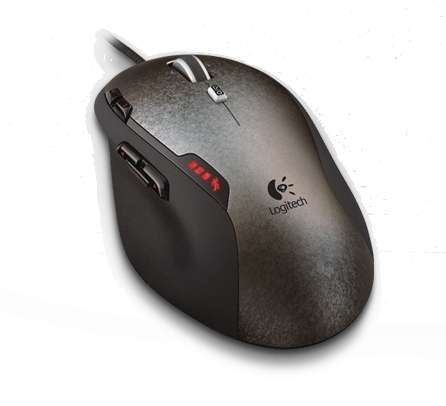 G500 USB Gamer Laser fekete egér fotó, illusztráció : 910-001263