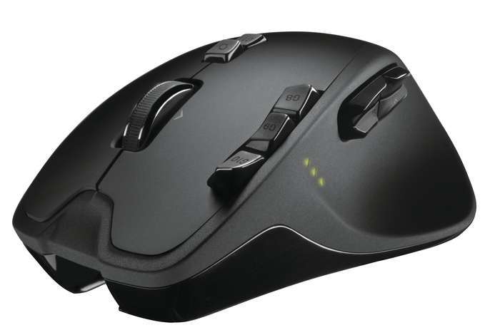 G700 wless Gamer Laser fekete egér fotó, illusztráció : 910-001761