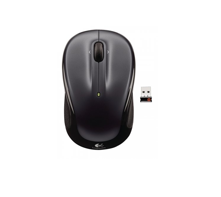 Vezetéknélküli egér Logitech M325 sötét-ezüst fotó, illusztráció : 910-002142