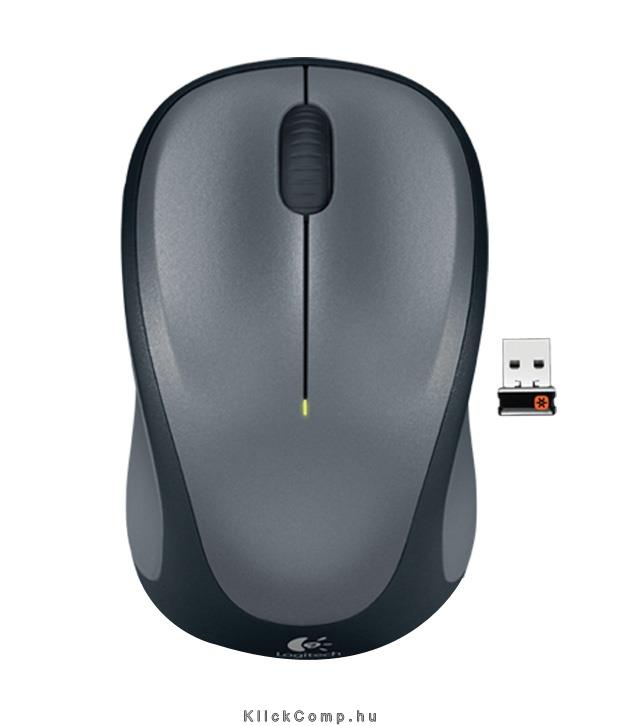 Vezetéknélküli egér Logitech M235 szürke fotó, illusztráció : 910-002201