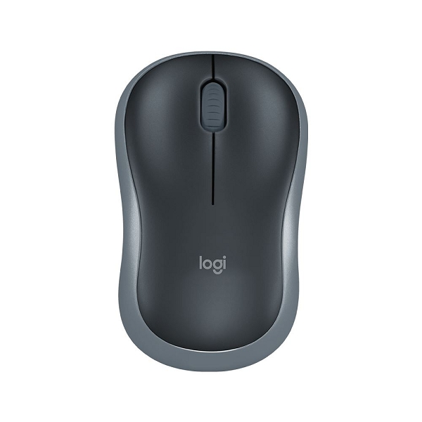 Vezetéknélküli egér Logitech M185 szürke fotó, illusztráció : 910-002235