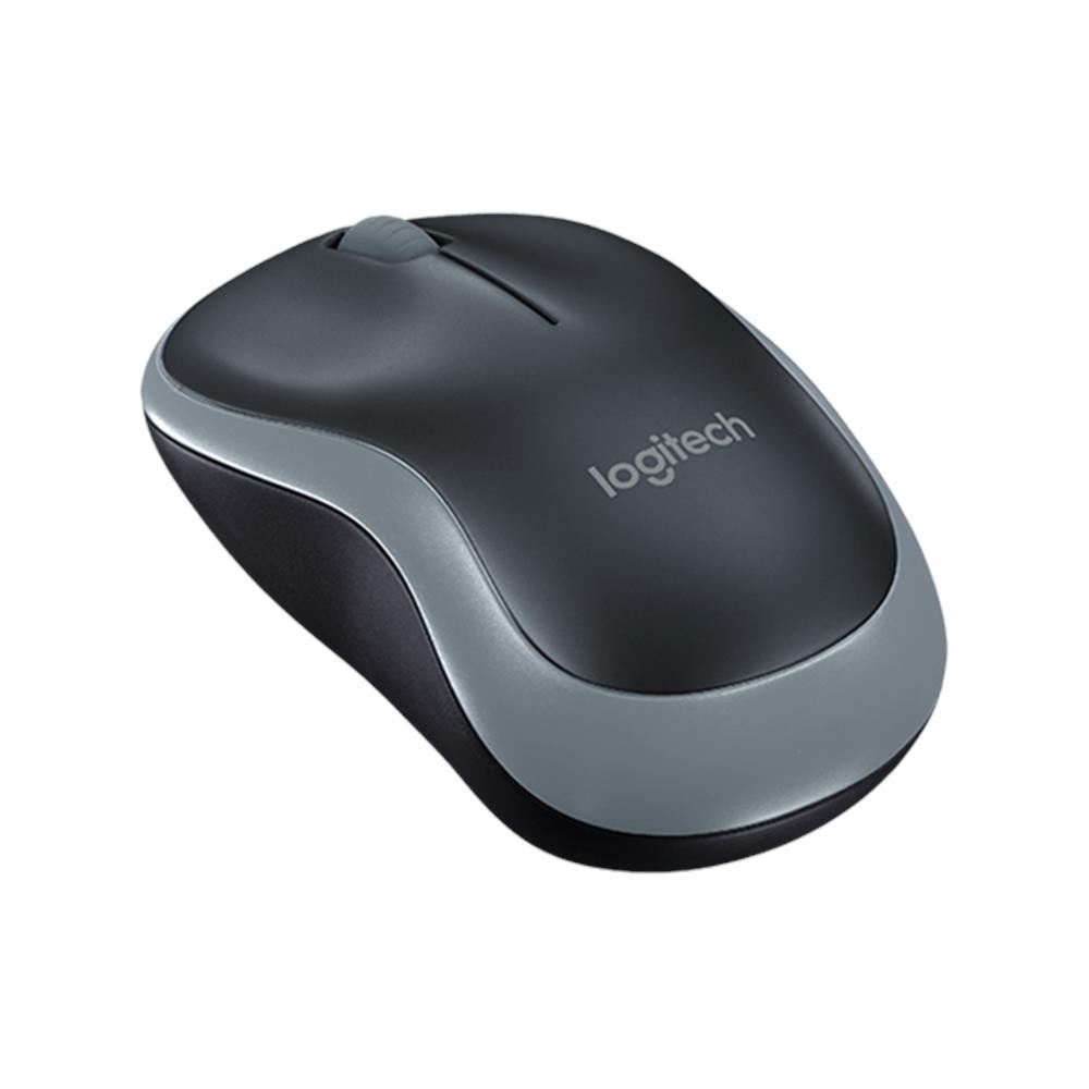 Vezetéknélküli egér Logitech M185 szürke fotó, illusztráció : 910-002238