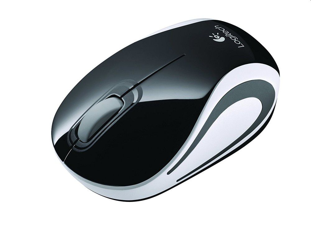 Vezetéknélküli egér Logitech M187 fekete fotó, illusztráció : 910-002731