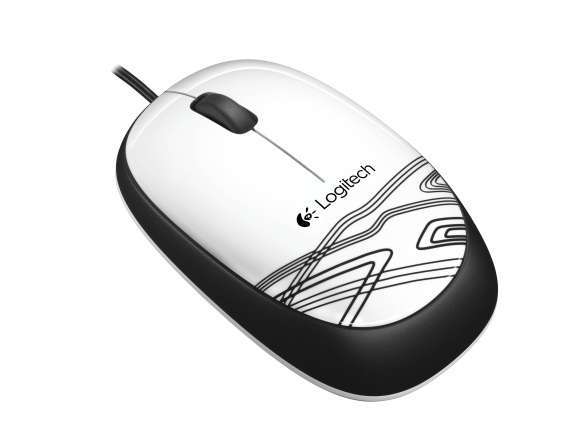 M105 USB fehér egér fotó, illusztráció : 910-002941